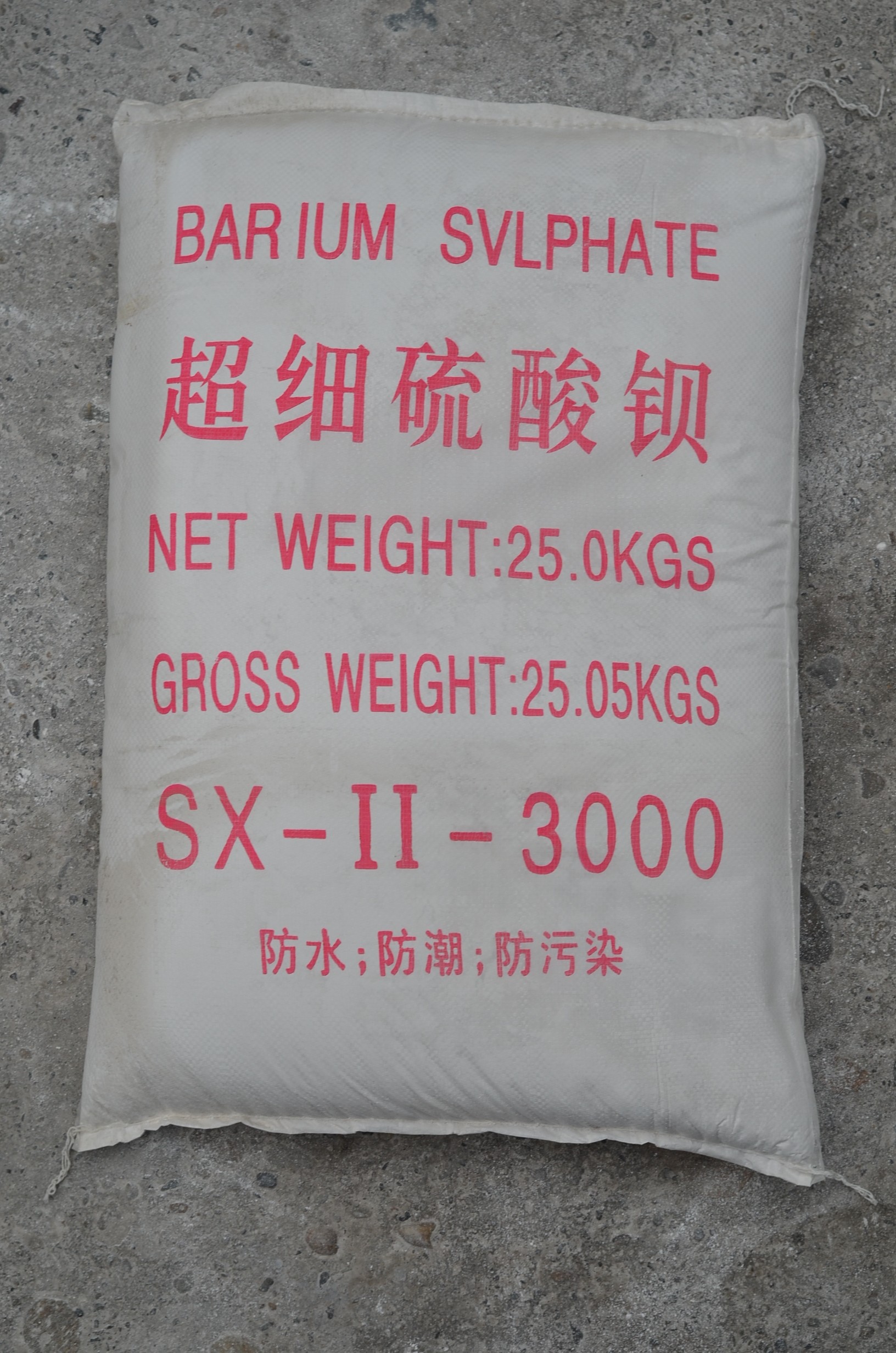 Barium Sulfate Powder 3.8g/cm3 White Odorless
